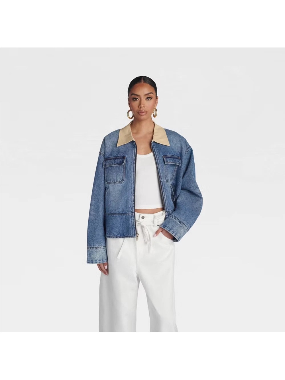 KBB by KAHLANA Women 'The
Carpenter Denim Jacket'